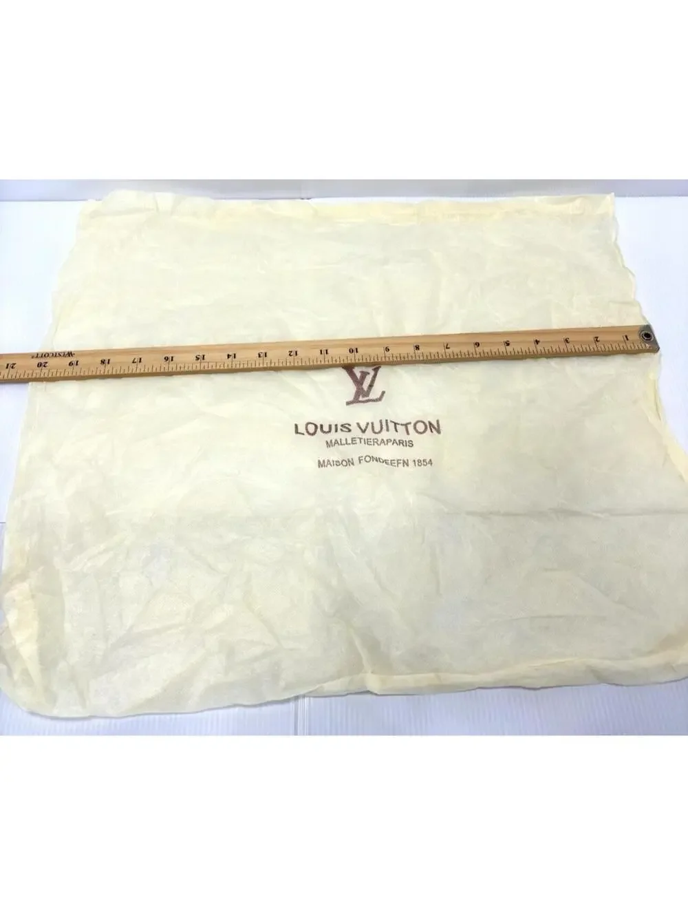 Authentic Louis Vuitton Dust Bag - Large Envelope Style - 18